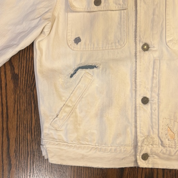 Polo by Ralph Lauren White Denim Jacket - Picture 4 of 12